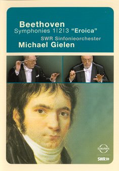 Cover for Ludwig Van Beethoven · Symphonies Nos 1 - 3 (MDVD) (2004)