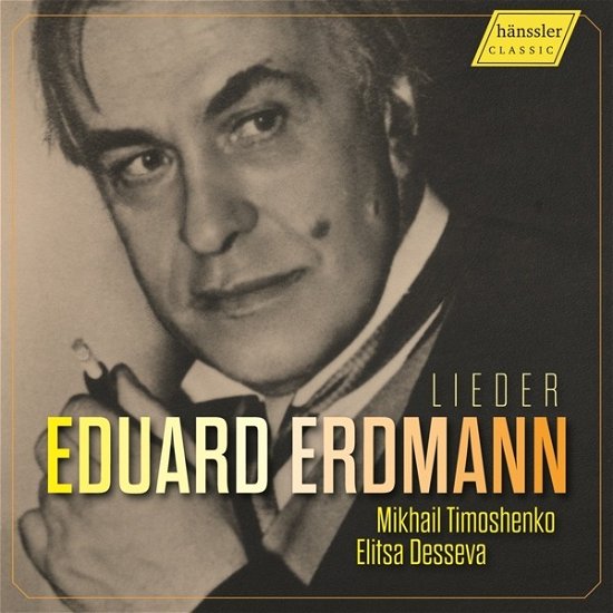 Cover for Elitsa Desseva · Eduard Erdmann: Lieder (CD) (2024)