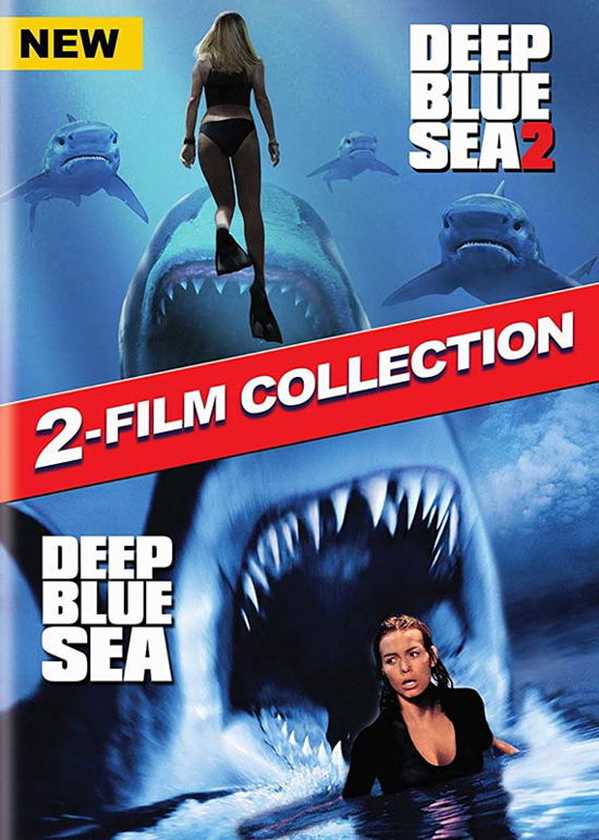 Cover for Deep Blue Sea / Deep Blue Sea 2 (DVD) (2018)