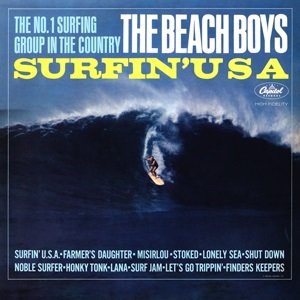 Cover for The Beach Boys · Surfin USA (Stereo &amp; Mono) (VINIL) (2017)