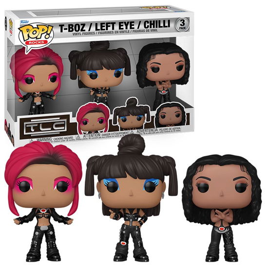 Funko Pop Rocks Tlc Scrubs 3 Pack - Funko Pop Rocks - Gadżety - Funko - 0889698797092 - 28 sierpnia 2024