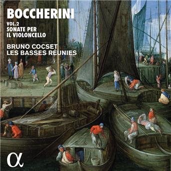 Cover for Bruno Cocset / Les Basses Reunies · Boccherini: Vol.2: Sonate Per Il Violoncello (CD) (2018)