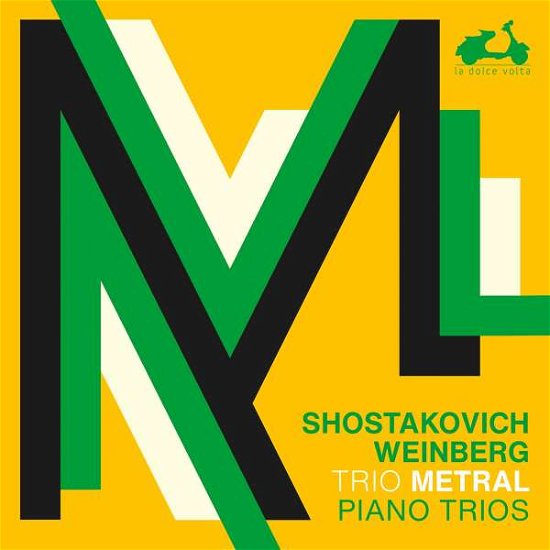 Cover for Trio Metral / Victor Metral / Joseph Metral / Justine Metral · Shostakovich. Weinberg: 3 Piano Trios (CD) (2022)