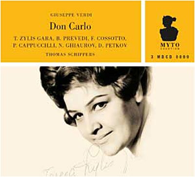 Cover for G. Verdi · Don Carlo (CD) (2009)