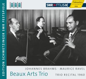 Cover for Ravel / Beaux Arts Trio · Trio Recital 1960 (CD) (2012)