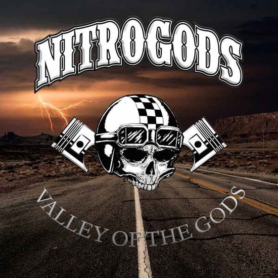 Cover for Nitrogods · Valley Of The Gods (Ltd. Clear Vinyl) (LP) (2024)