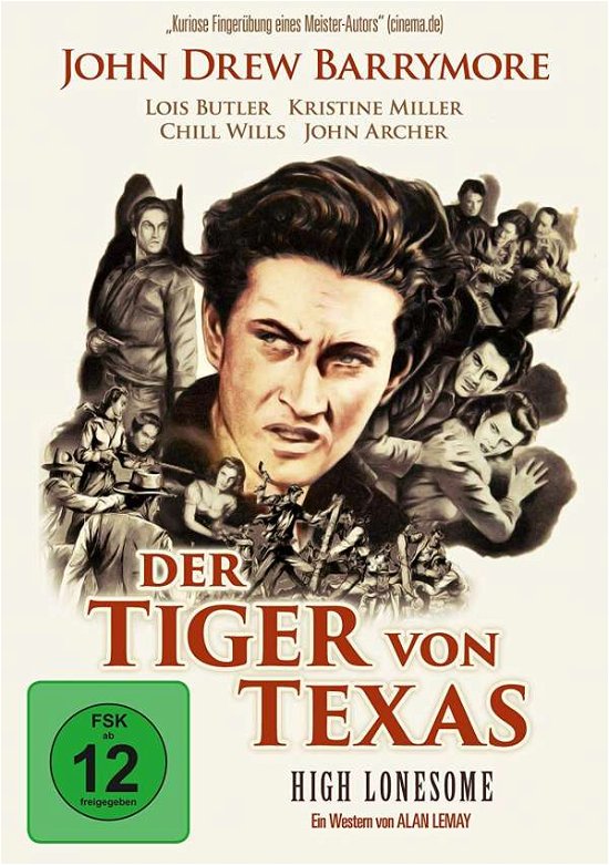 Cover for John Drew Barrymore · Der Tiger Von Texas (DVD) (2019)