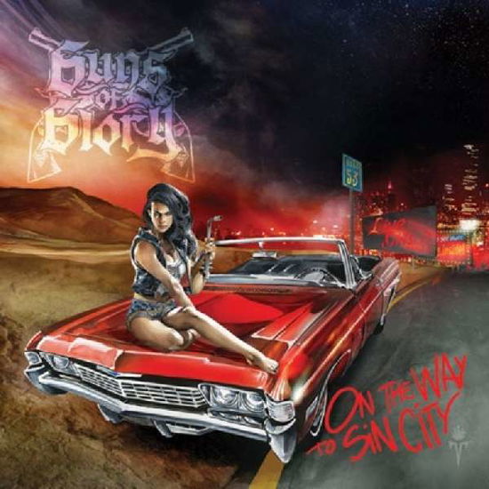 Cover for Guns Of Glory · On the Way to Sin City (CD) (2014)