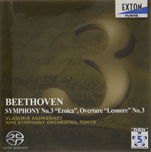 Cover for NHK Symphony Orchestra · Beethoven:sinfonia No3  Eroica  Ouverture Leonore 3 Op.72a (CD) [Japan Import edition] (2008)
