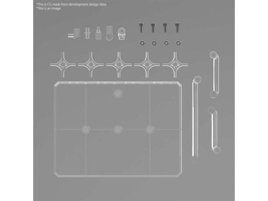 Cover for Gundam · Action Base 8 (clear Color) - Model Kit (Toys)