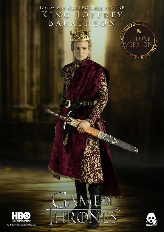 Game of Thrones King Joffrey Baratheon Deluxe Figure - Game of Thrones - Merchandise - THREEZERO - 4897056202092 - 