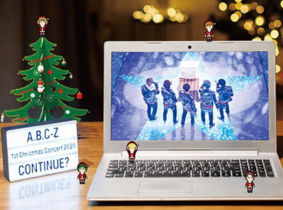 Cover for A.b.c-z · A.b.c-z 1st Christmas Concert 2020 Continue? &lt;limited&gt; (MDVD) [Japan Import edition] (2021)