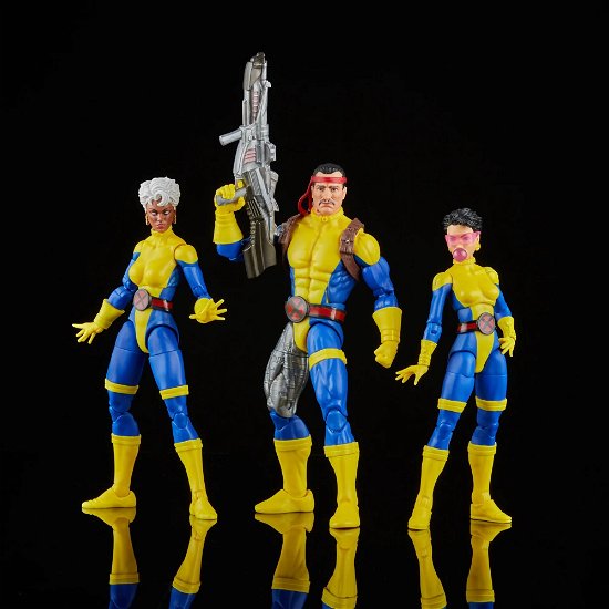 Marvel Legends Series XMen 3Pack Action Figure Storm Marvels Forge Jubilee Toys - Hasbro - Merchandise - Hasbro - 5010994188092 - 4 augusti 2023