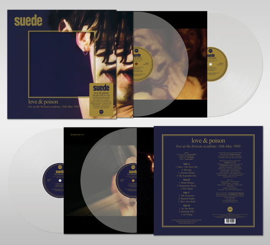 Love And Poison (Clear Vinyl) (Rsd 2021) - Suede - Musiikki - DEMON RECORDS - 5014797905092 - lauantai 12. kesäkuuta 2021