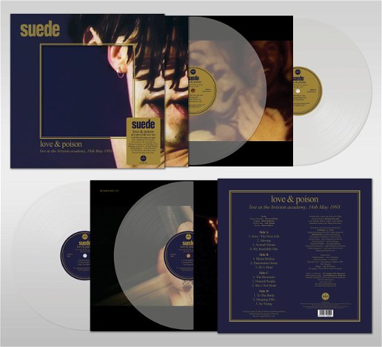 Love And Poison (Clear Vinyl) (Rsd 2021) - Suede - Musiikki - DEMON RECORDS - 5014797905092 - lauantai 12. kesäkuuta 2021