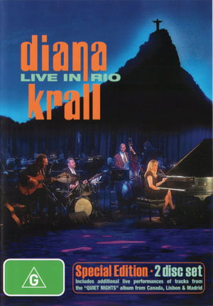 Live in Rio - Diana Krall - Elokuva - KALEIDOSCOPE - 5021456169092 - perjantai 22. tammikuuta 2010