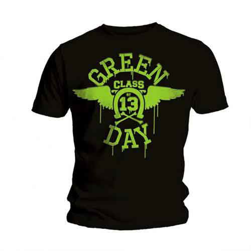 Green Day Unisex T-Shirt: Neon Black - Green Day - Merchandise - ROFF - 5023209417092 - January 14, 2015