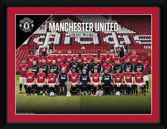 Cover for Manchester United · Manchester United: Team Photo 17/18 (Stampa In Cornice 20x15 Cm) (MERCH)