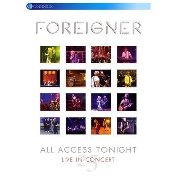 Cover for Foreigner · 25: All Access Tonight (DVD) (2009)