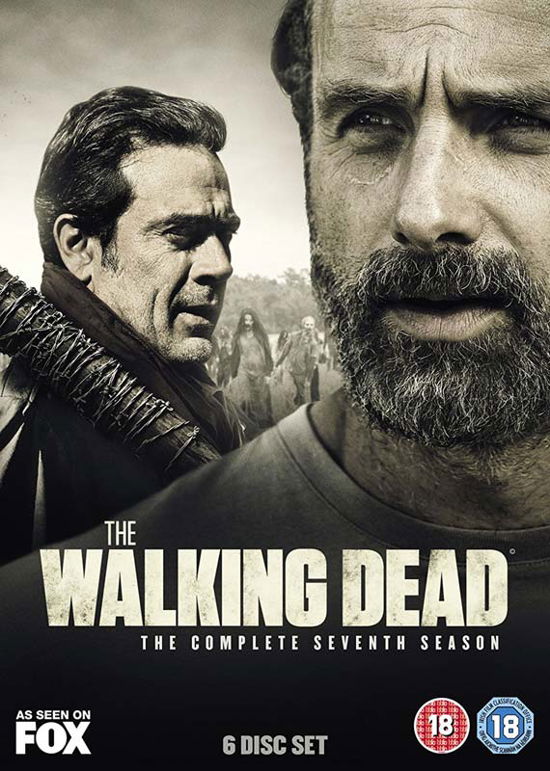 Cover for Walking Dead the S7 DVD · The Walking Dead Season 7 (DVD) (2017)