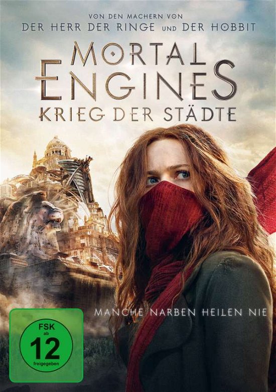 Cover for Hugo Weaving,hera Hilmar,robert Sheehan · Mortal Engines: Krieg Der Städte (DVD) (2019)