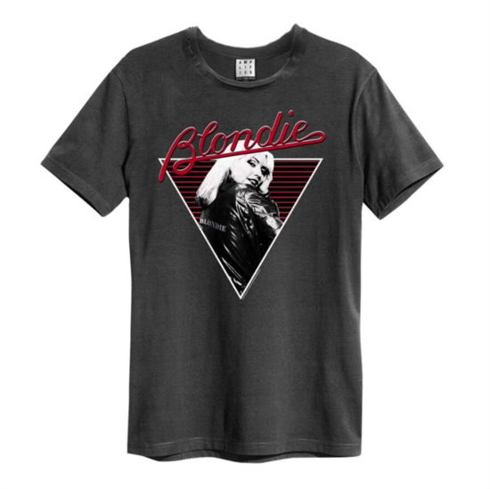 Blondie - Blondie 74 Amplified Xx Large Vintage Charcoal T Shirt - Blondie - Produtos - AMPLIFIED - 5054488308092 - 