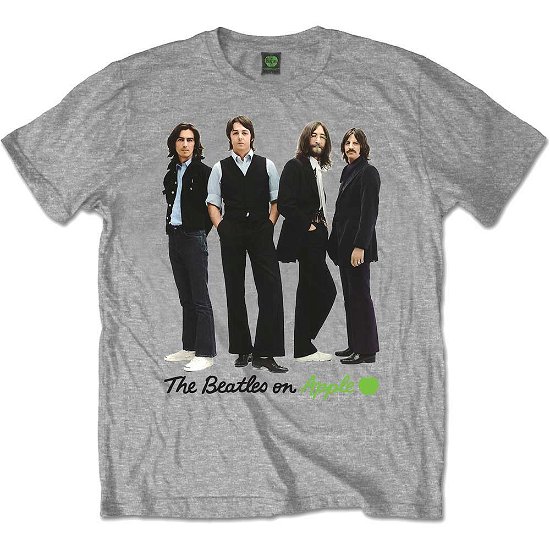 The Beatles Unisex T-Shirt: Iconic Colour - The Beatles - Merchandise - Apple Corps - Apparel - 5055979900092 - 27 januari 2020