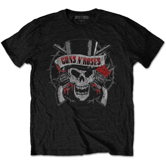 Guns N' Roses Unisex T-Shirt: Distressed Skull - Guns N Roses - Mercancía -  - 5056170643092 - 