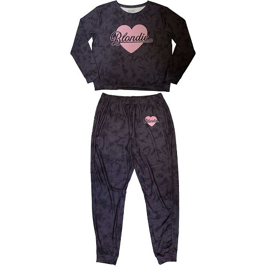 Blondie Ladies Pyjamas: Heart Of Glass - Blondie - Merchandise -  - 5056737211092 - 