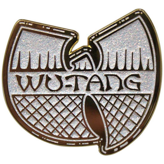 Cover for Wu-Tang Clan · Wu-Tang Clan Pin Badge: White &amp; Gold Logo (Badge)