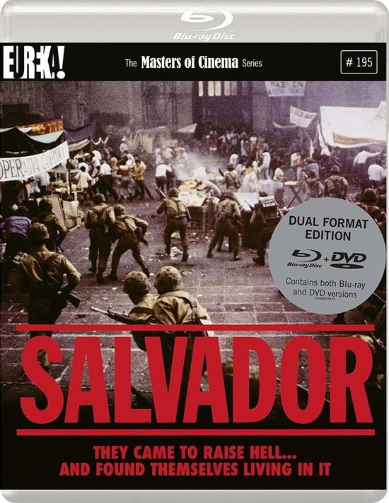 Salvador DVD + - SALVADOR Masters of Cinema Dual Format Bluray  DVD - Elokuva - Eureka - 5060000703092 - perjantai 14. syyskuuta 2018