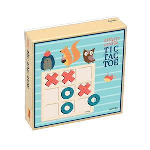 Little Woodies - Tic Tac Toe (Kryds og Bolle) - Barbo Toys - Annen - Barbo Toys - 5704976054092 - 21. september 2021