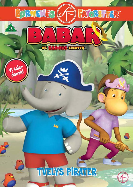 Cover for Babar 9 · Tvelys Pirater (DVD) (2014)