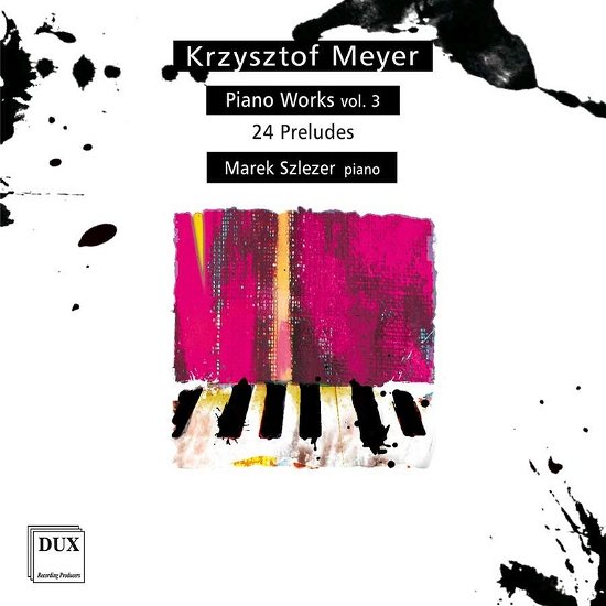 Cover for Meyer / Szlezer · Piano Works 3 (CD) (2020)