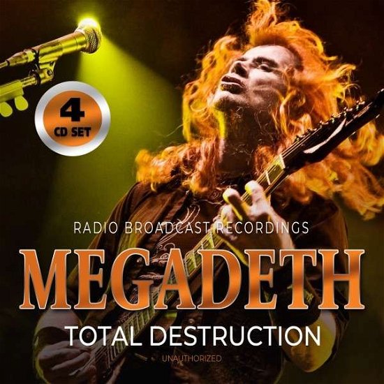 Cover for Megadeth · Total Destruction (4-cd) (CD) (2021)