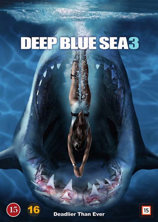 Cover for Deep Blue Sea 3 (DVD) (2020)