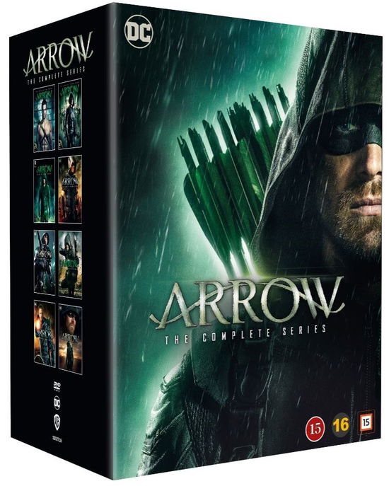 Arrow - The Complete Series - Arrow - Elokuva - Warner - 7333018020092 - maanantai 15. marraskuuta 2021