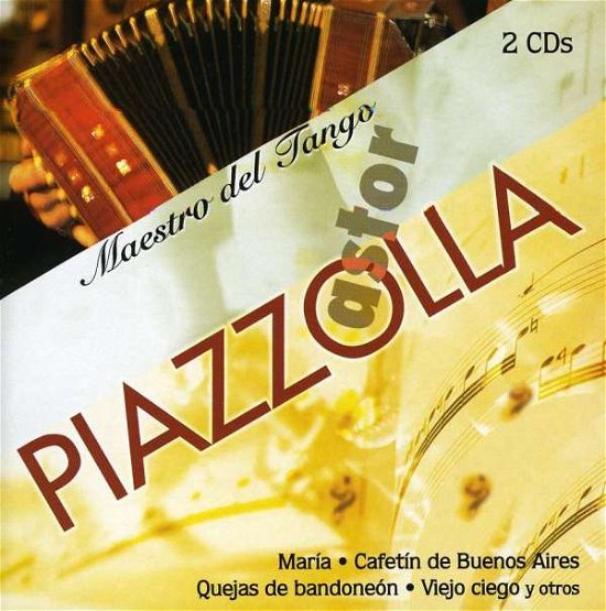 Cover for Astor Piazzolla · Maestro Del Tango (CD) (2009)