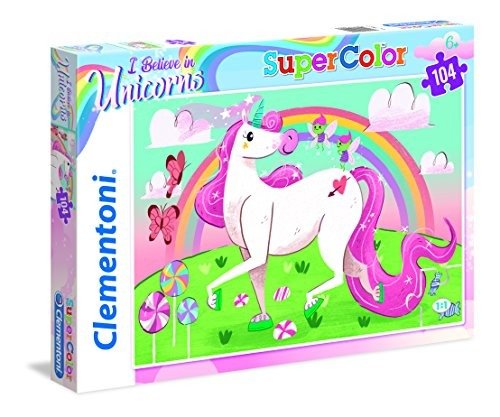 Cover for Clementoni · Puslespil, I believe in unicorns brilliant, 104 brikker (Jigsaw Puzzle) (2023)