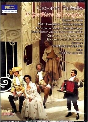 Cover for Paisiello / Guadagnini / Gioia / Di Stefano · II Barbiere Di Siviglia Drama Buffo in Due (DVD) (2008)