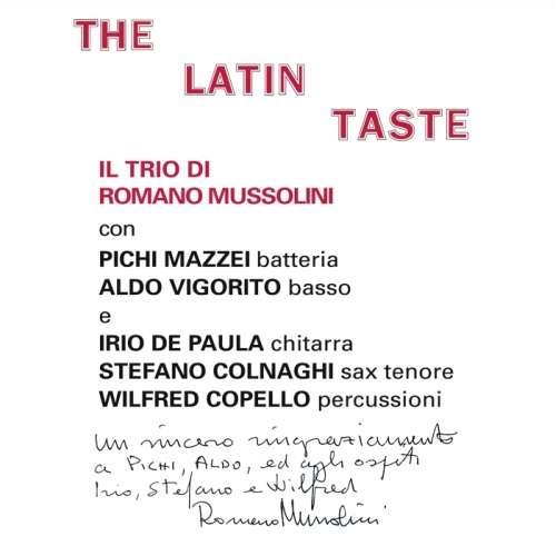 Cover for Romano Mussolini · Latin Taste (CD) [Digipack] (2008)