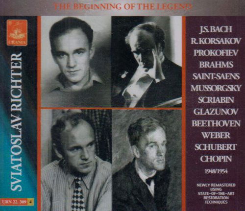 Cover for Sviatoslav Richter · Beginning Of A Legend (CD) (2006)