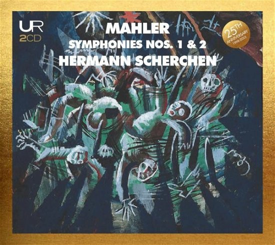Cover for Hermann Scherchen · Scherchen Conducts Mahler: Symphonies Nos. 1 &amp; 2 (CD) (2023)