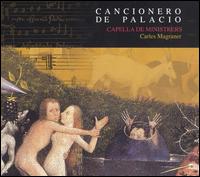 Cover for Capella De Ministrers / Magraner · Cancionero De Palaci Licanus Klassisk (CD) (2001)