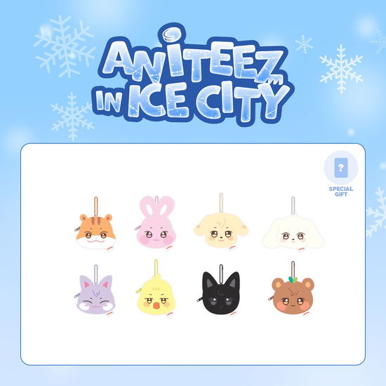 Aniteez In Ice City - Mini Pouch - ATEEZ - Produtos - KQ Ent. - 8800240229092 - 1 de outubro de 2024