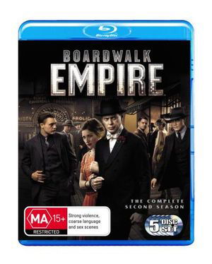 Cover for Boardwalk Empire · Boardwalk Empire - Season 2 (Blu-Ray) (2012)