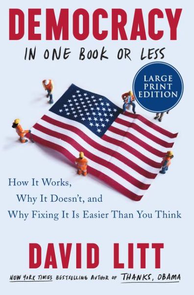 Democracy in One Book or Less How It Works, Why It Doesn't, and Why Fixing It Is Easier Than You Think - David Litt - Bøger - HarperLuxe - 9780062999092 - 28. december 2022