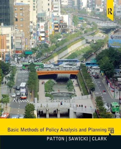 Cover for Carl Patton · Basic Methods of Policy Analysis and Planning (Paperback Book) (2012)
