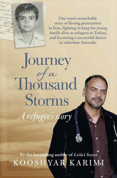 Cover for Kooshyar Karimi · Journey of a Thousand Storms: A Refugee's story (Paperback Book) (2017)