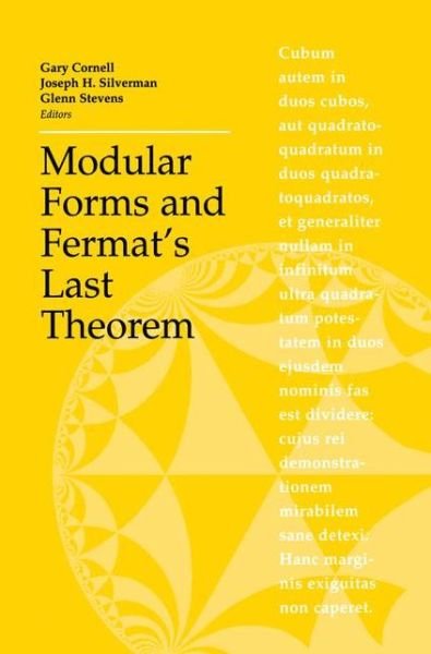 Cover for Modular forms and Fermat's last theorem (Bok) (2000)
